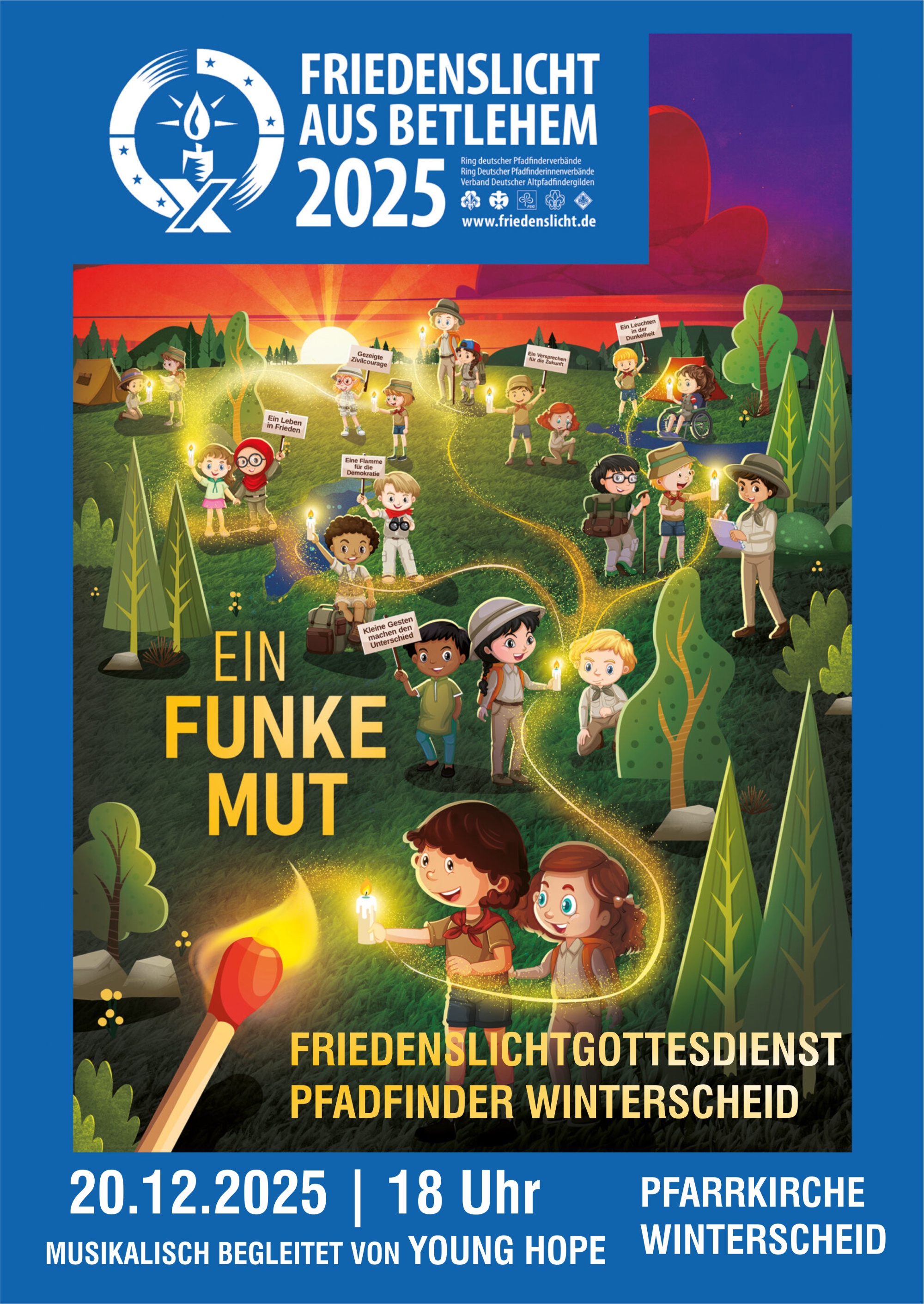 Friedenslichtgottesdienst 2025