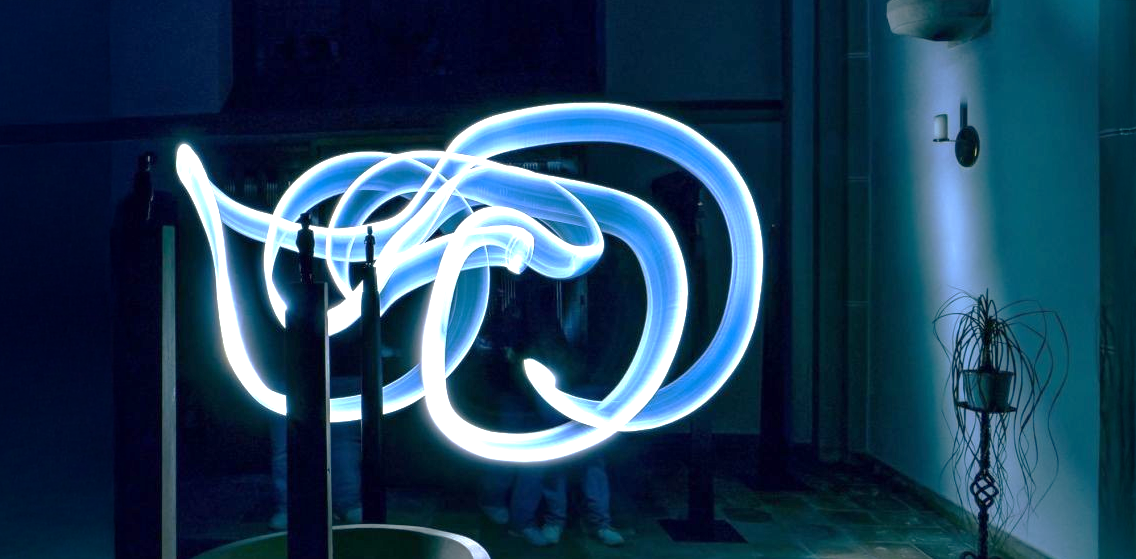 Lichtschlange trifft Könige