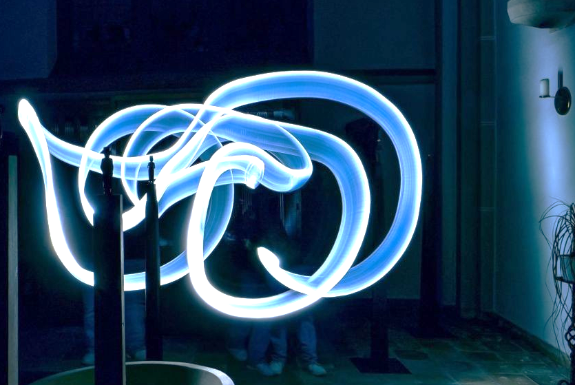 Lichtschlange trifft Könige