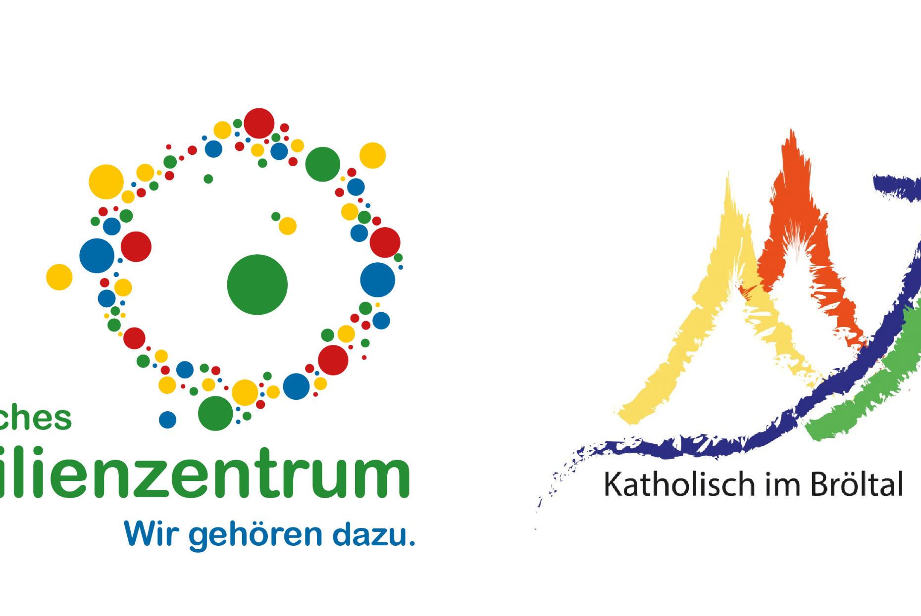 Katholisches Familienzentrum Bröltal und Katholisch im Bröltal (Kombination von zwei Logos)