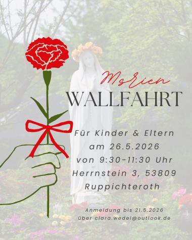 Marienwallfahrt Mai 2026